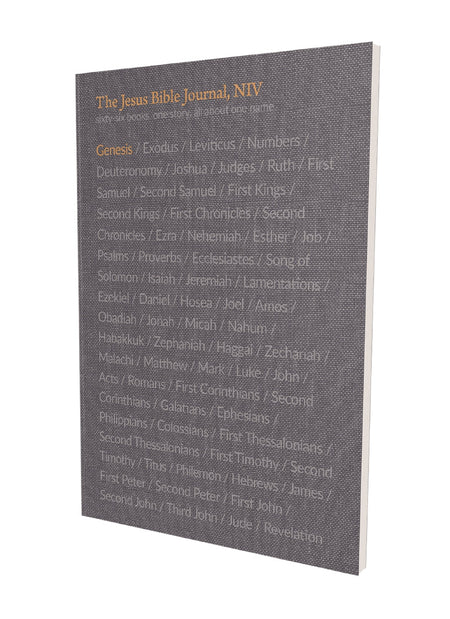 The Jesus Bible Paperback Journal (NIV) - Genesis by HarperCollins