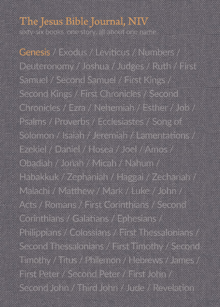 The Jesus Bible Paperback Journal (NIV) - Genesis by HarperCollins, product view 2