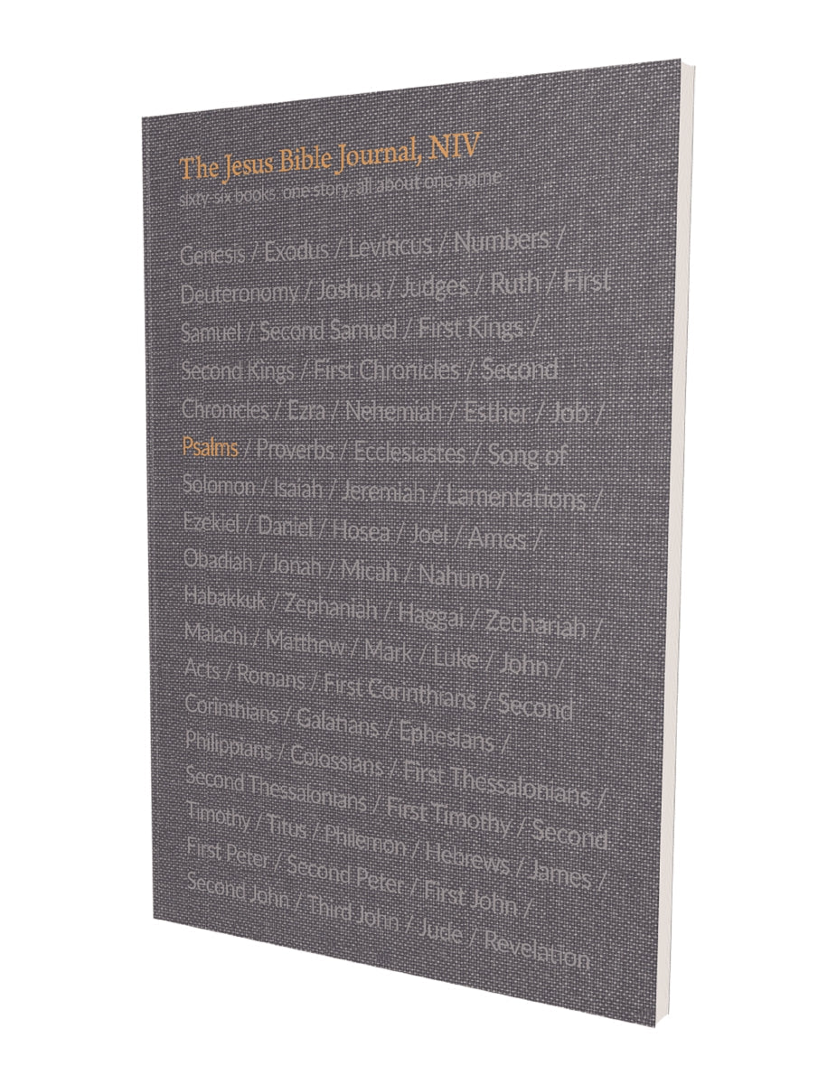 The Jesus Bible Paperback Journal (NIV) - Psalms by HarperCollins