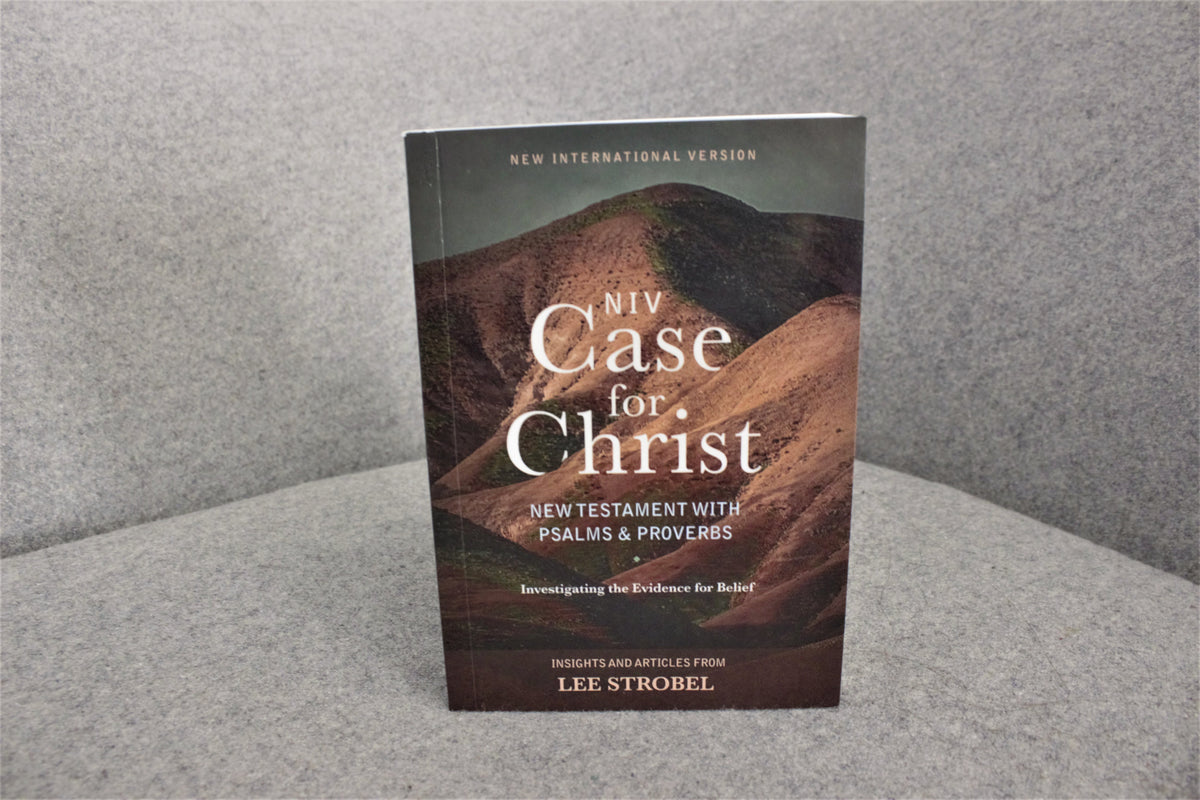NIV, Case for Christ New Testament with Psalms and Proverbs, Pocket-Sized, Paperback, Comfort Print, product view 4