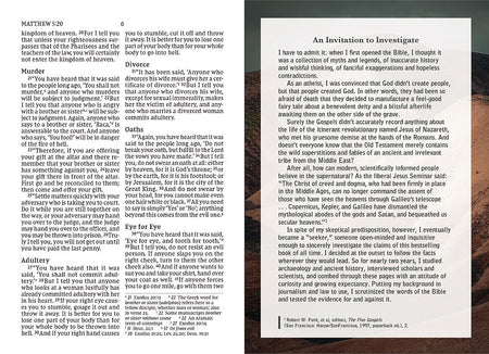 NIV, Case for Christ New Testament with Psalms and Proverbs, Pocket-Sized, Paperback, Comfort Print, product view 6