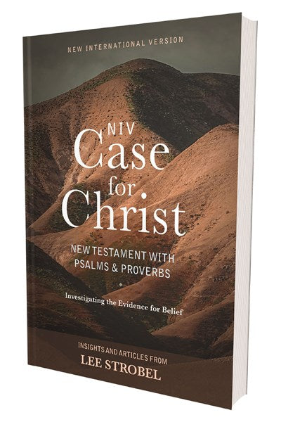 NIV, Case for Christ New Testament with Psalms and Proverbs, Pocket-Sized, Paperback, Comfort Print:  Investigating the Evidence for Belief
