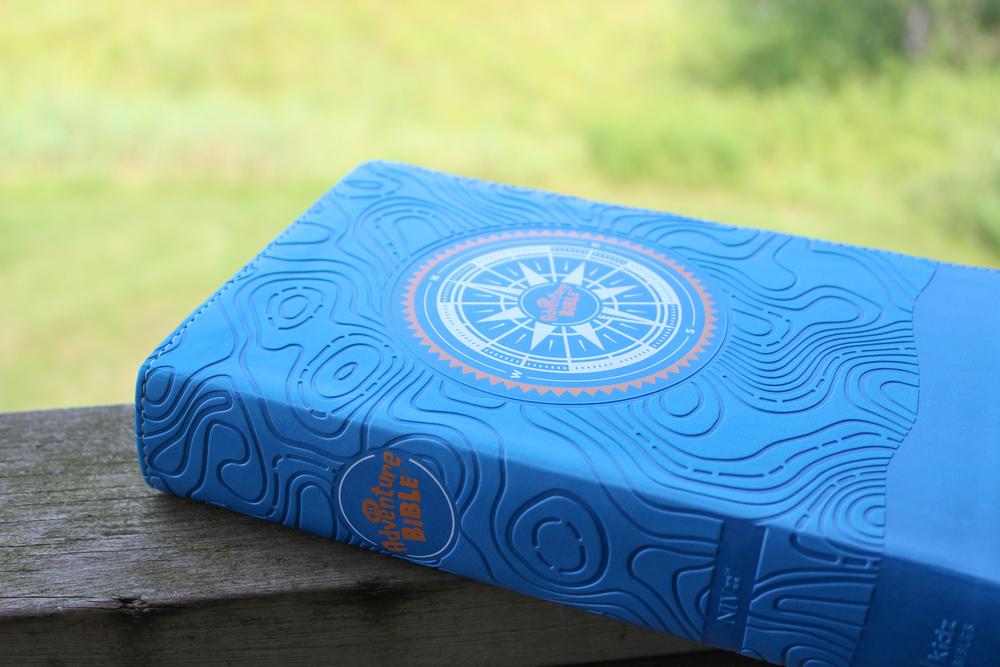 NIV, Adventure Bible, Full Color Interior – Leathersoft™, Blue by HarperCollins, product view 6