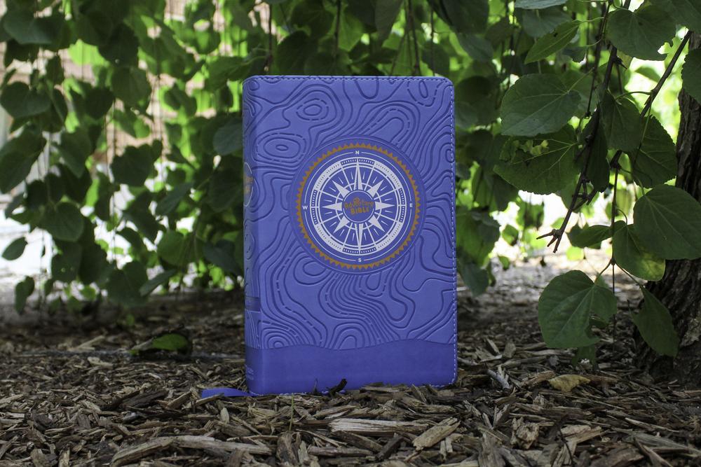 NIV, Adventure Bible, Full Color Interior – Leathersoft™, Blue by HarperCollins, product view 2