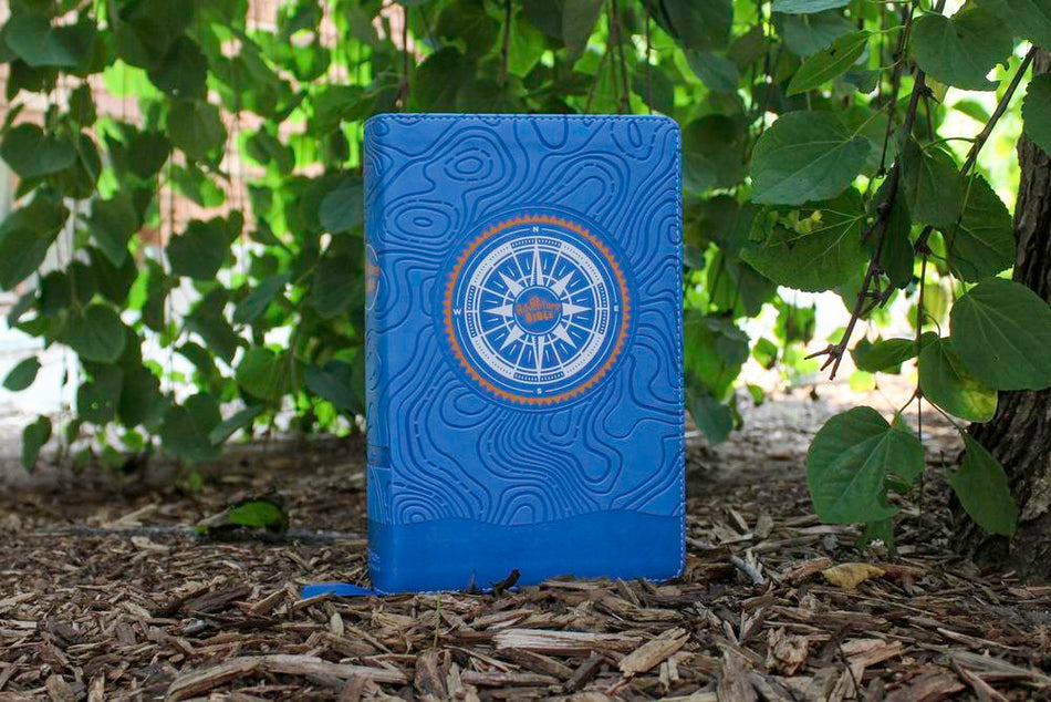 NIV, Adventure Bible, Full Color Interior – Leathersoft™, Blue by HarperCollins, product view 2