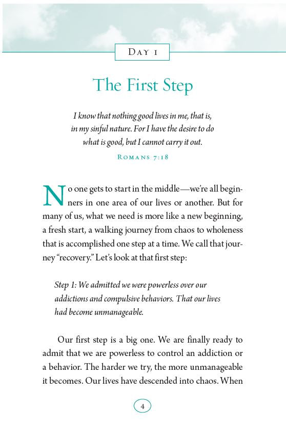 Celebrate Recovery Booklet, 28 Devotions, 35th Anniversary Edition: Healing from Hurts, Habits, and Hang-Ups, product view 2
