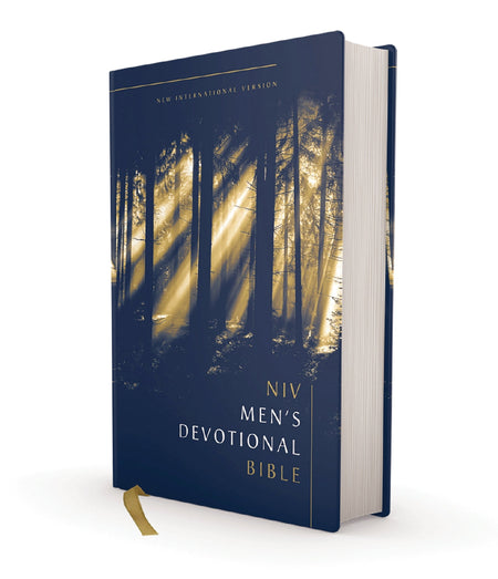 NIV, Men's Devotional Bible, Comfort Print – Hardcover by HarperCollins