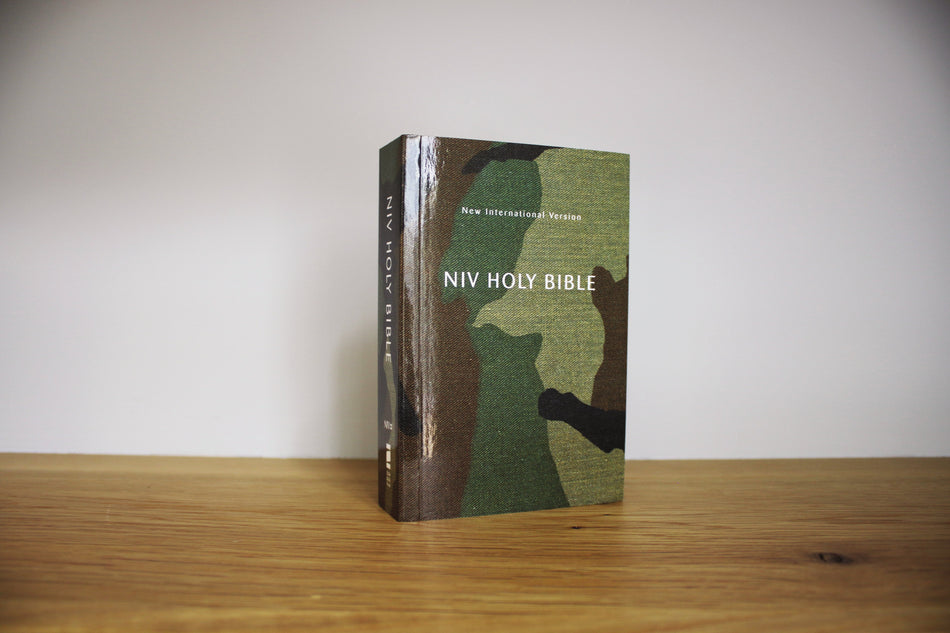 Holy Bible (NIV) - Compact Woodland Camo Paperback by HarperCollins, product view 2