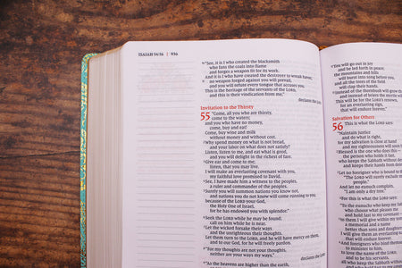 NIV, Journal the Word Bible for Women (Perfect for Note-Taking), Red Letter, Comfort Print: 500+ Prompts to, product view 8