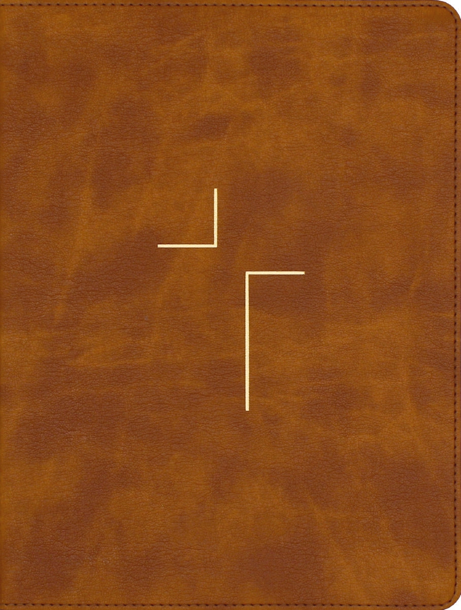 The Jesus Bible, NIV Edition, Comfort Print – Leathersoft™, English Tan by HarperCollins