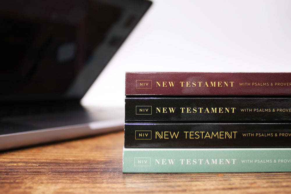 New Testament with Psalms and Proverbs (NIV) - Pocket Sized - Paperback - Black Motorcycle by HarperCollins, product view 9