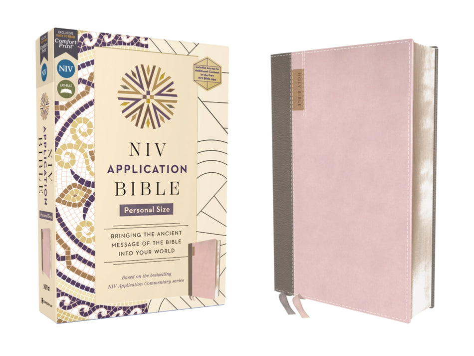 NIV Application Bible, Personal Size, Red Letter, Comfort Print: Bringing the Ancient Message of the Bible into Your World