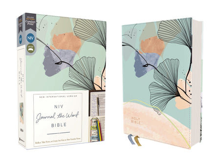 NIV, Journal the Word Bible, Red Letter, Comfort Print: Reflect, Take Notes, or Create Art Next to Your Favorite Verses