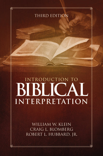 Introduction to Biblical Interpretation: Third Edition by HarperCollins