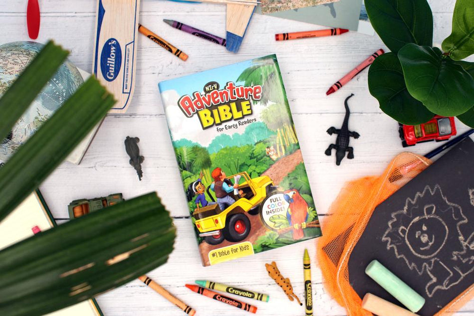 NIrV, Adventure Bible for Early Readers, Full Color Interior – Hardcover by HarperCollins, product view 2