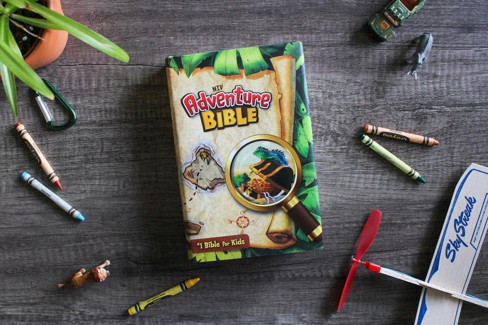 NIV, Adventure Bible, Full Color Interior – Hardcover by HarperCollins, product view 2