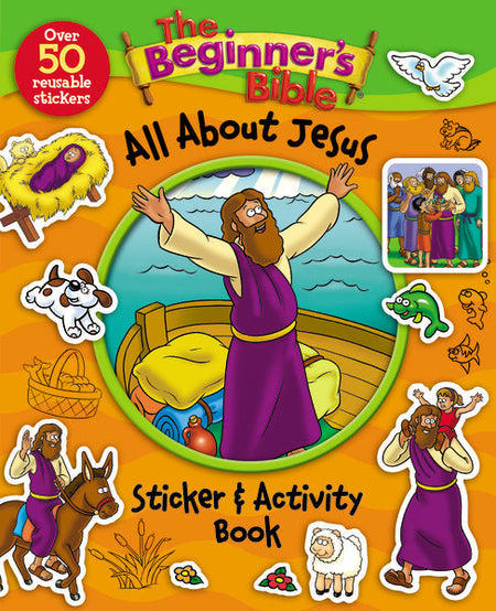 The Beginner's Bible All About Jesus Sticker and Activity Book by HarperCollins
