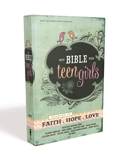 NIV, Bible for Teen Girls: Growing in Faith, Hope, and Love – The Perfect Christian Faith Gift for Your Teenage Girl, Age