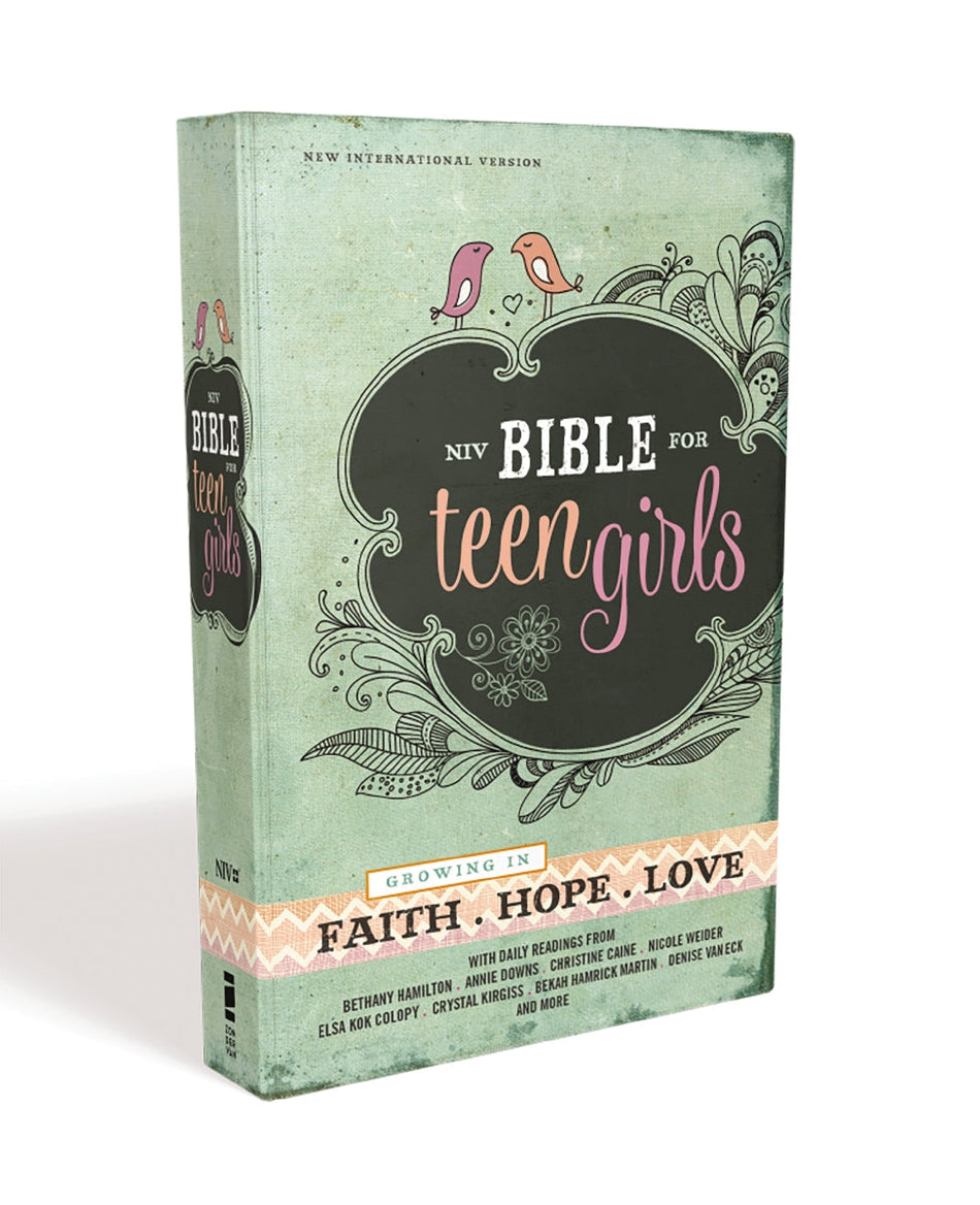 NIV, Bible for Teen Girls: Growing in Faith, Hope, and Love – The Perfect Christian Faith Gift for Your Teenage Girl, Age
