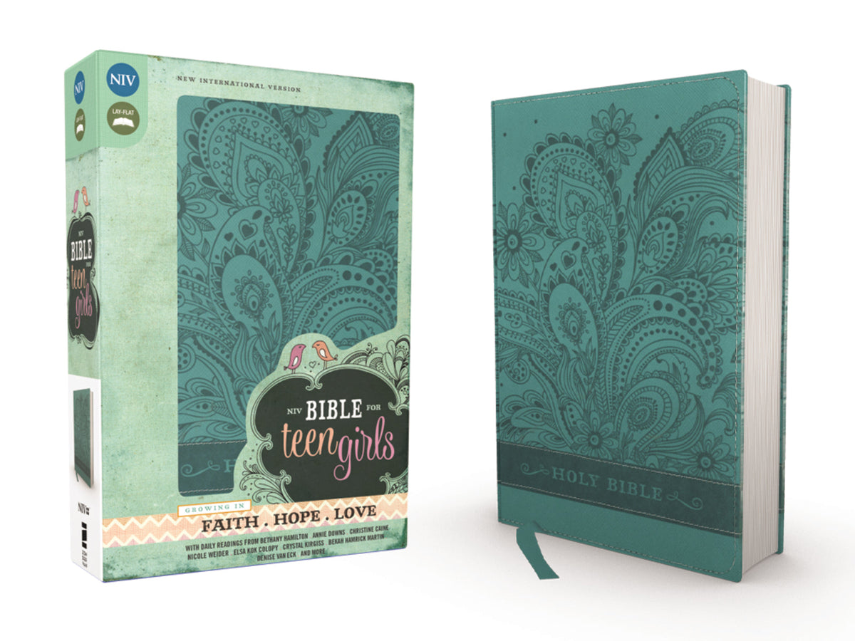 NIV, Bible for Teen Girls: Growing in Faith, Hope, and Love – The Perfect Christian Faith Gift for Your Teenage Girl, Age