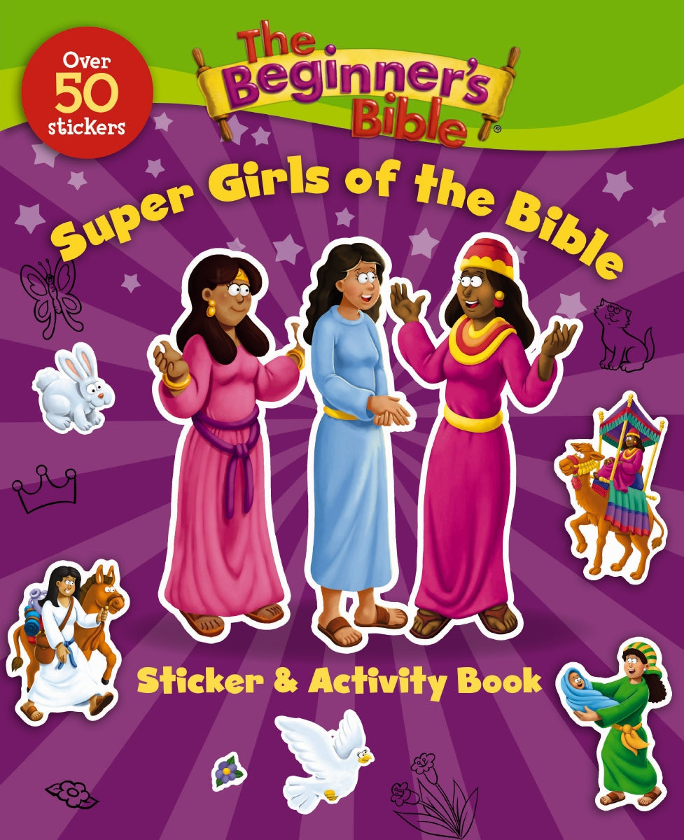 The Beginner's Bible Super Girls of the Bible Sticker and Activity Book by HarperCollins