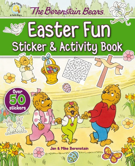 The Berenstain Bears Easter Fun Sticker and Activity Book: An Easter and Springtime Book for Kids by HarperCollins