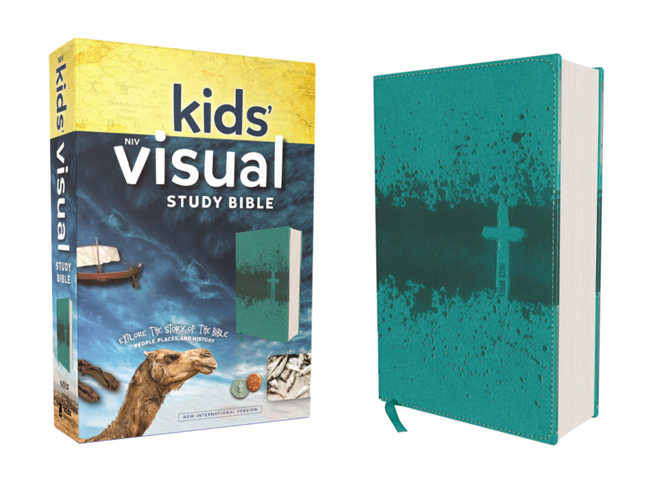 NIV, Kids' Visual Study Bible, Full Color Interior: Explore the Story of the Bible—People, Places, and History