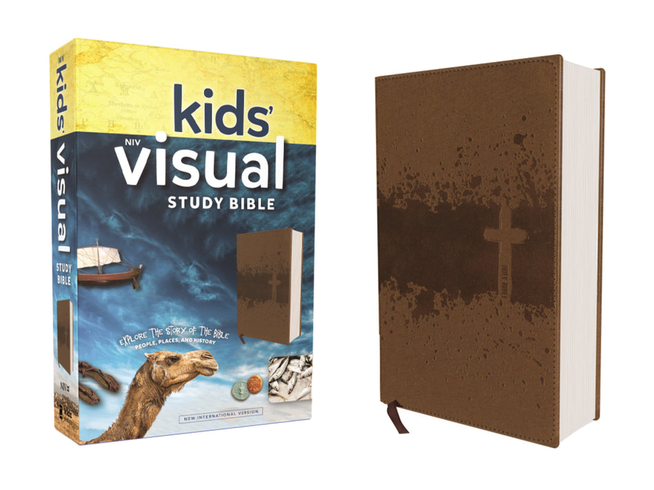 NIV, Kids' Visual Study Bible, Full Color Interior: Explore the Story of the Bible—People, Places, and History