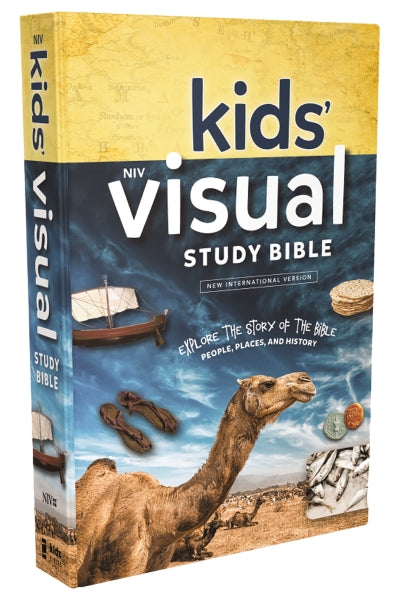 NIV, Kids' Visual Study Bible, Full Color Interior: Explore the Story of the Bible—People, Places, and History – Hardcover