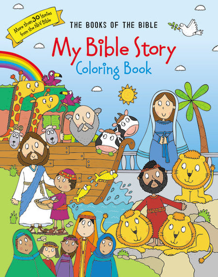 My Bible Story Coloring Book: The Books of the Bible by HarperCollins