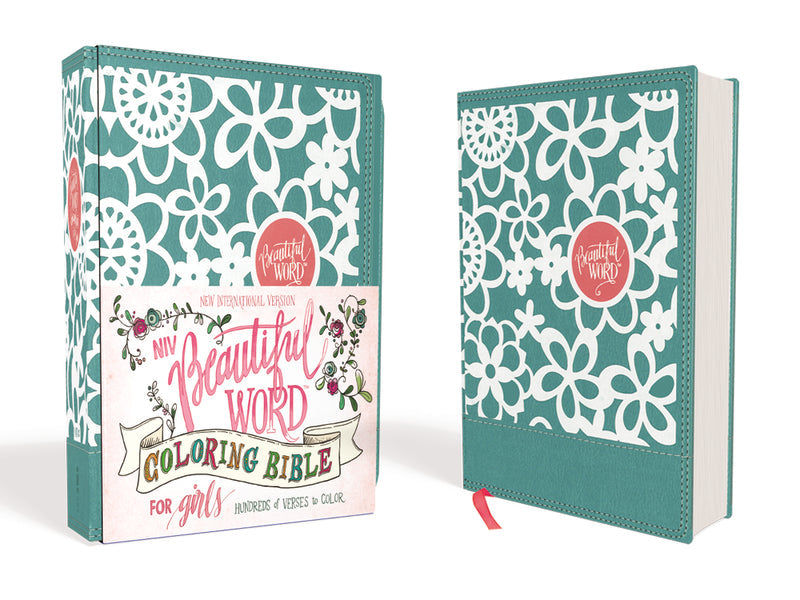 NIV, Beautiful Word Coloring Bible for Girls: Hundreds of Verses to Color by HarperCollins