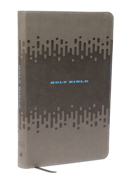 KJV, Thinline Bible, Red Letter Edition, Comfort Print: Holy Bible, King James Version – Leathersoft™, Charcoal