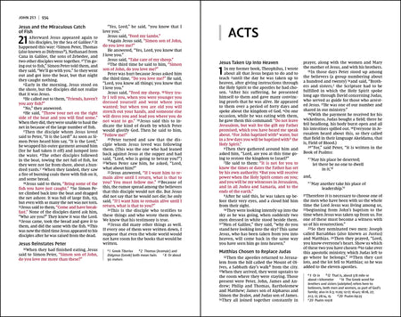 NIV, Baby Gift Bible, Holy Bible, Red Letter Edition, Comfort Print: Keepsake Edition – Leathersoft™, Pink, product view 7