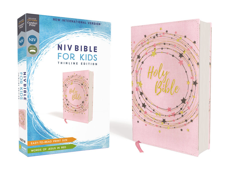 NIV, Bible for Kids, Red Letter Edition, Comfort Print: Thinline Edition (Easy-to-Read, Easy-to-Carry) by HarperCollins