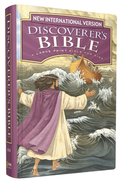 NIV, Discoverer's Bible, Large Print, Hardcover by HarperCollins