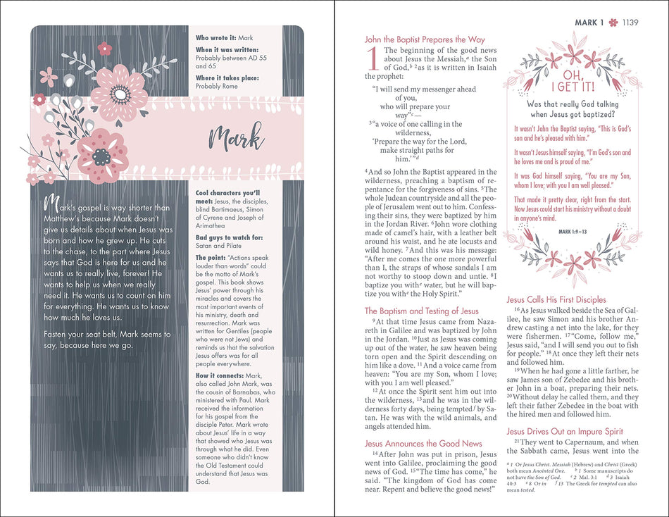 NIV, Ultimate Bible for Girls, Faithgirlz Edition: The Perfect Christian Faith Gift for Your Tween Girl, Age, product view 2