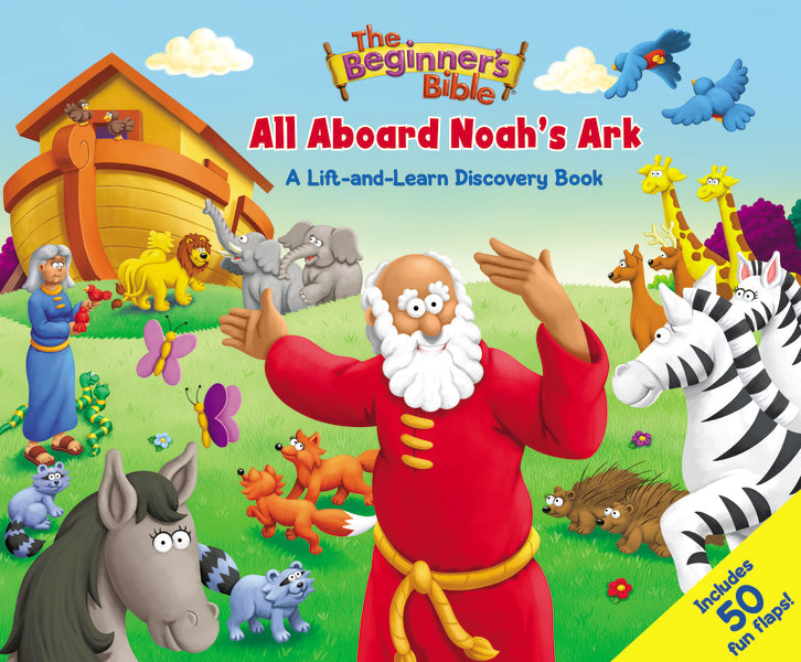 The Beginner's Bible All Aboard Noah's Ark: A Lift-and-Learn Discovery Book by HarperCollins