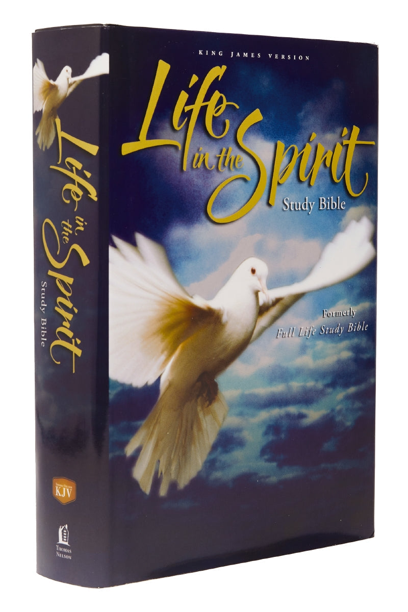 KJV, Life in the Spirit Study Bible, Red Letter Edition: Formerly Full Life Study – Hardcover by HarperCollins