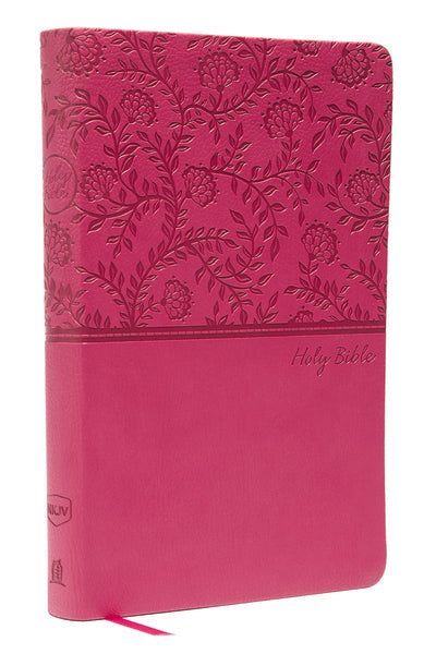 NKJV, Value Thinline Bible, Red Letter Edition, Comfort Print: Holy Bible, New King James Version – Leathersoft™, Pink