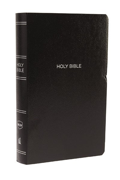 NKJV, Gift and Award Bible, Leather-Look, Black, Red Letter, Comfort Print:  Holy Bible, New King James Version