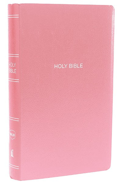 NKJV, Gift and Award Bible, Leather-Look, Pink, Red Letter, Comfort Print:  Holy Bible, New King James Version