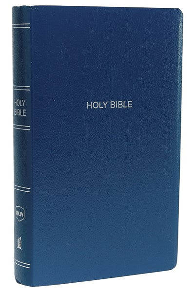 NKJV, Gift and Award Bible, Leather-Look, Blue, Red Letter, Comfort Print:  Holy Bible, New King James Version