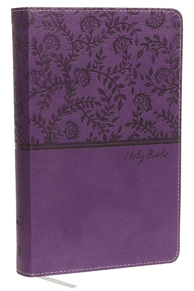 NKJV, Deluxe Gift Bible, Leathersoft, Purple, Red Letter, Comfort Print:  Holy Bible, New King James Version