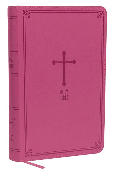 NKJV, Deluxe Gift Bible, Leathersoft, Pink, Red Letter, Comfort Print:  Holy Bible, New King James Version