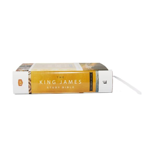 KJV, The King James Study Bible, Red Letter, Full-Color Edition: KJV Holy Bible – Hardcover, Multicolor, product view 2