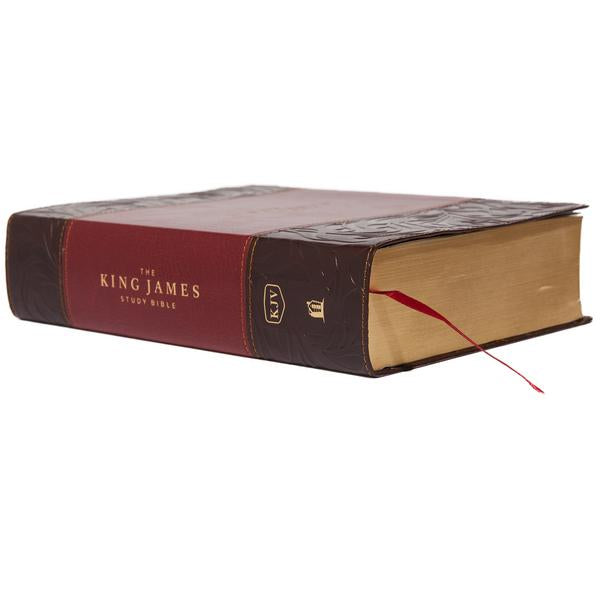 KJV, The King James Study Bible, Red Letter, Full-Color Edition: KJV Holy Bible – Leathersoft™, product view 2