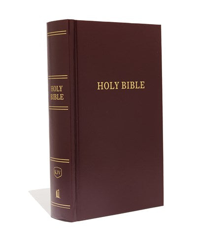 KJV, Pew Bible, Large Print, Hardcover, Burgundy, Red Letter, Comfort Print:  Holy Bible, King James Version   (Large type / large print)  Thomas Nelson