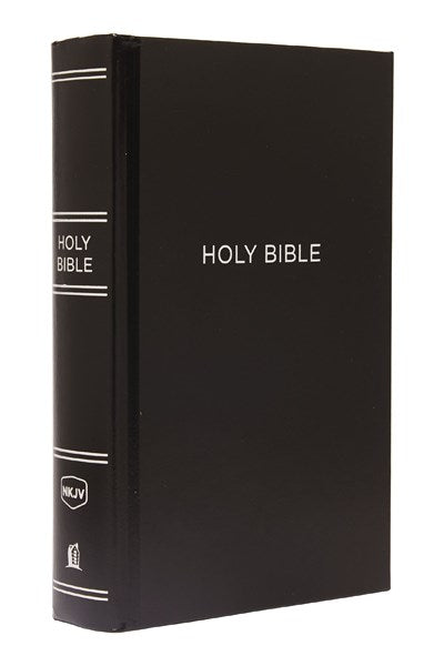 NKJV, Pew Bible, Large Print, Hardcover, Black, Red Letter, Comfort Print:  Holy Bible, New King James Version   (Large type / large print)