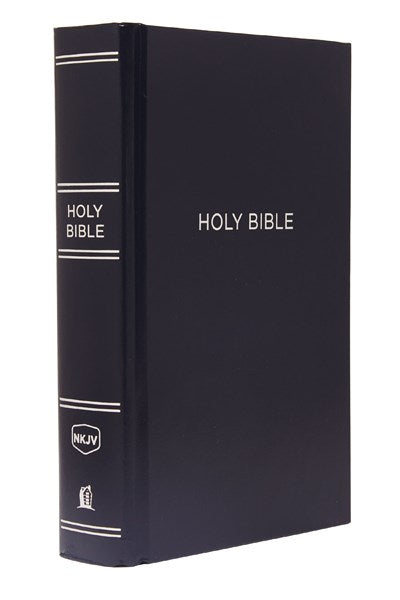 NKJV, Pew Bible, Large Print, Hardcover, Blue, Red Letter, Comfort Print:  Holy Bible, New King James Version