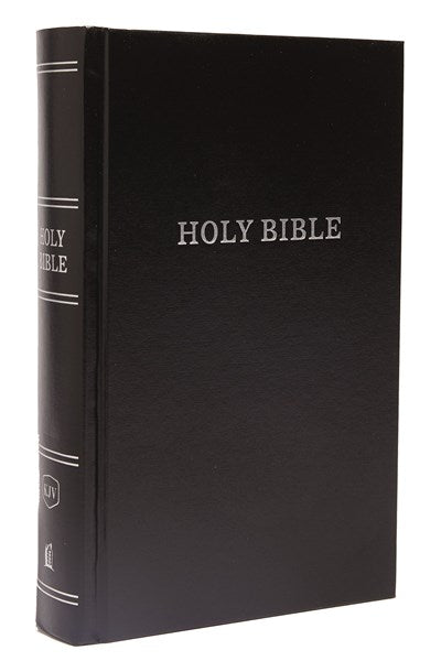 KJV, Pew Bible, Large Print, Hardcover, Black, Red Letter, Comfort Print:  Holy Bible, King James Version   (Large type / large print)